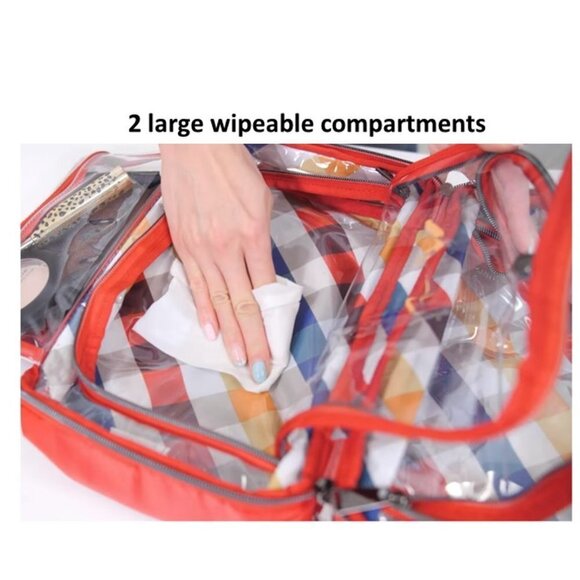 LUG Flatbed Deluxe Cosmetic Case/Toiletry Case/Craft Case/Travel Case - Picture 12 of 16